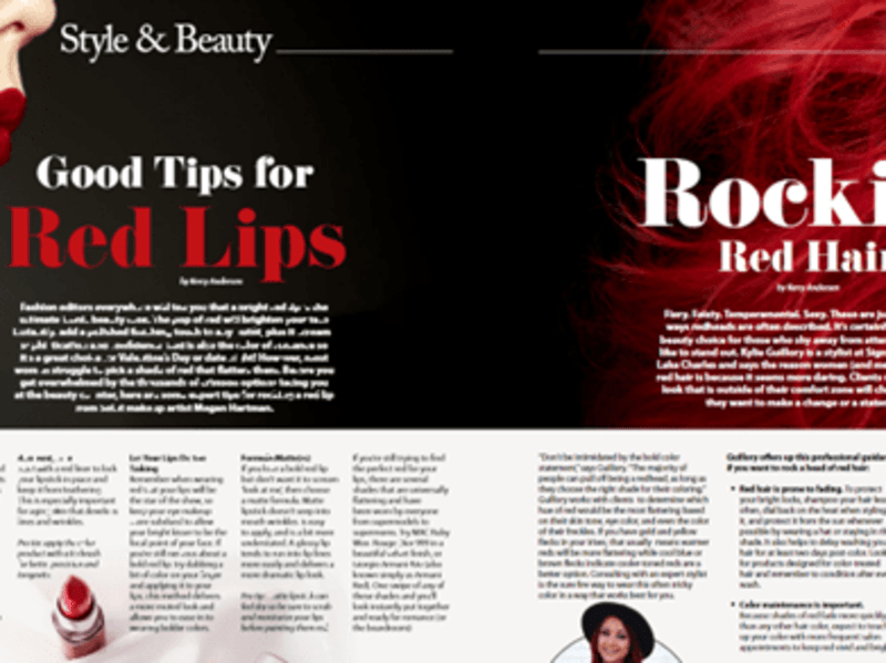 Cover image for Good Tips for Red Lips / Rockin' Red Hair