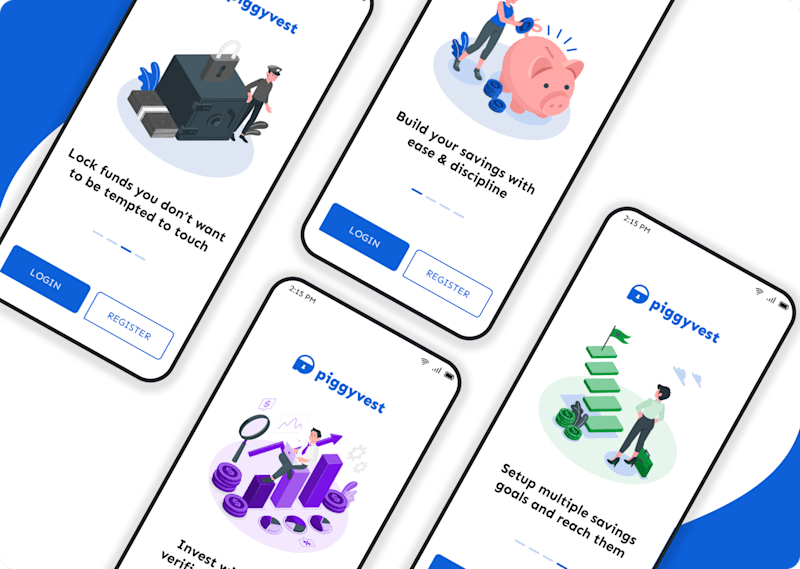 Cover image for Piggyvest Savings Mobile App Redesign