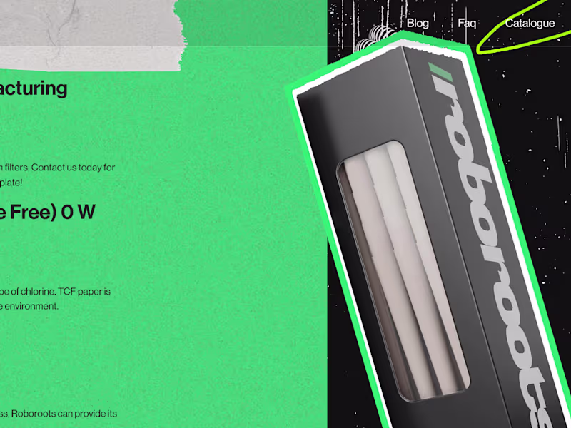 Cover image for Roboroot Website