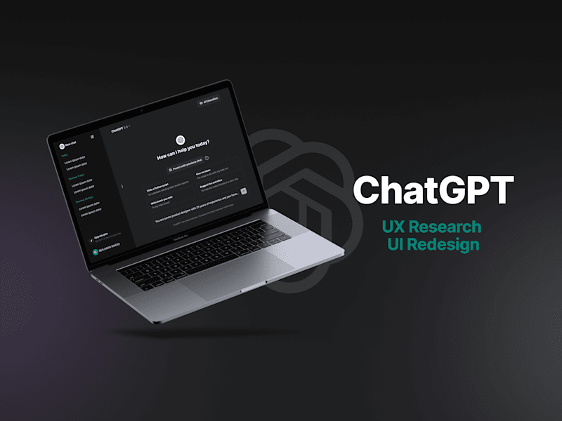 Cover image for ChatGPT UX Research UI Redesign