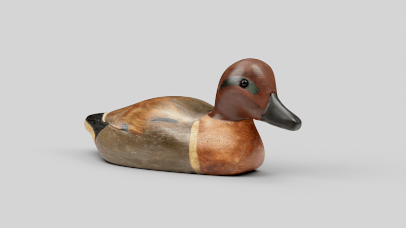 Cover image for Antique Duck Model