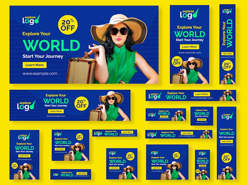 Cover image for Design HTML 5 banner ads for google adwords or adroll
