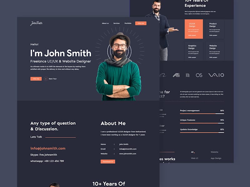 Cover image for Portfolio Websites