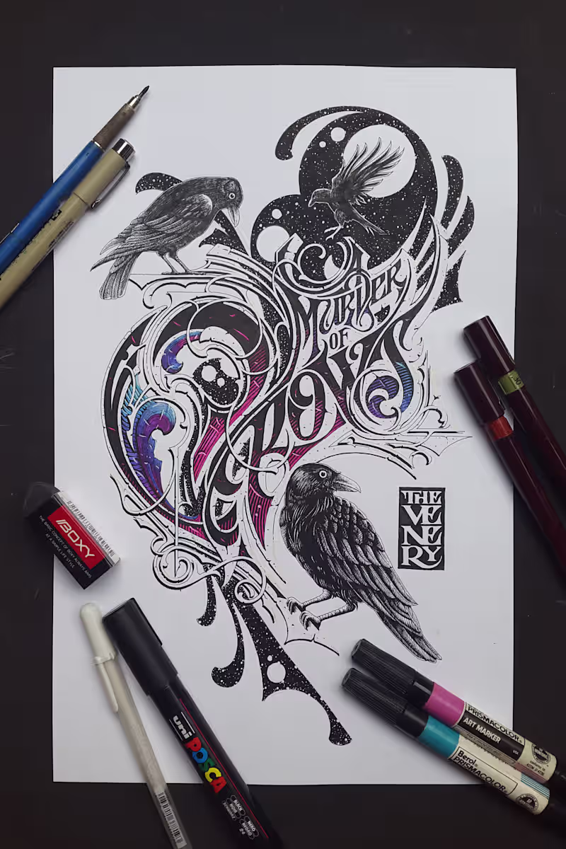 Cover image for Custom Lettering & Typography Artwork