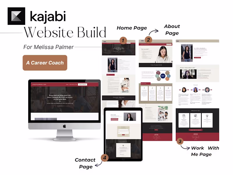 Cover image for Strategic Kajabi Website Design for an Executive Coach
