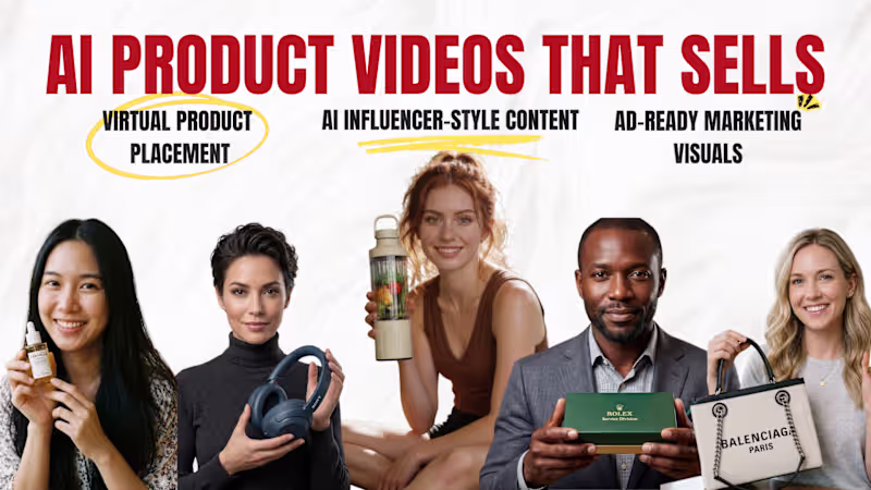 Cover image for AI Product Placement Videos 