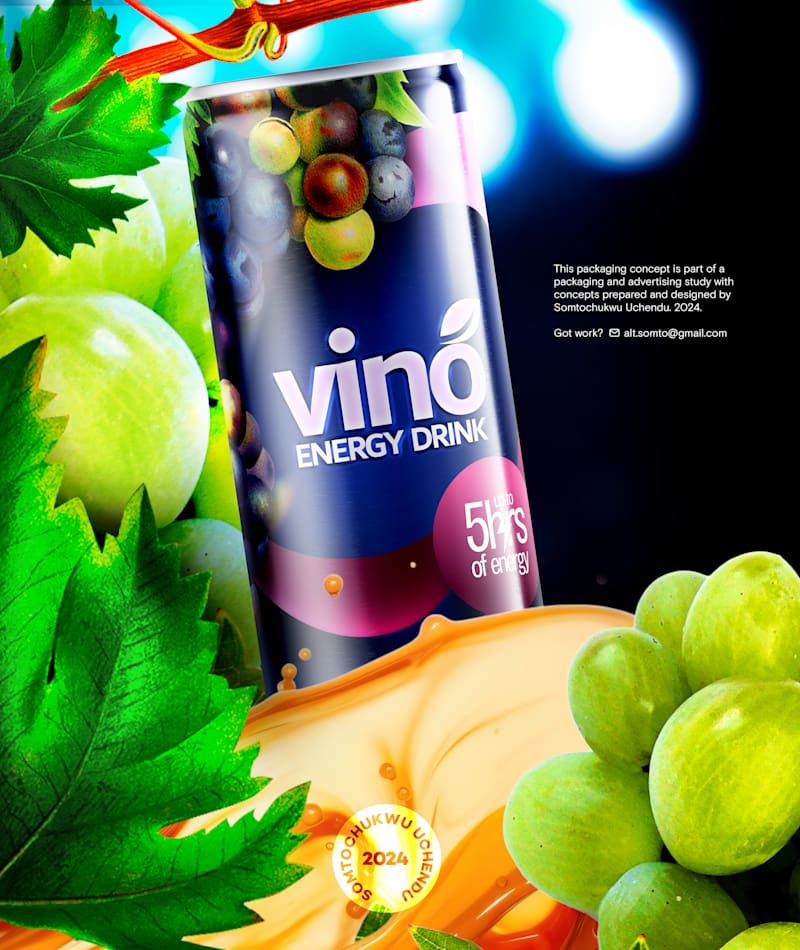Cover image for VINO - Product Packaging Design Concept