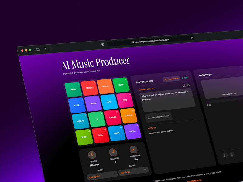 Cover image for AI Music Producer