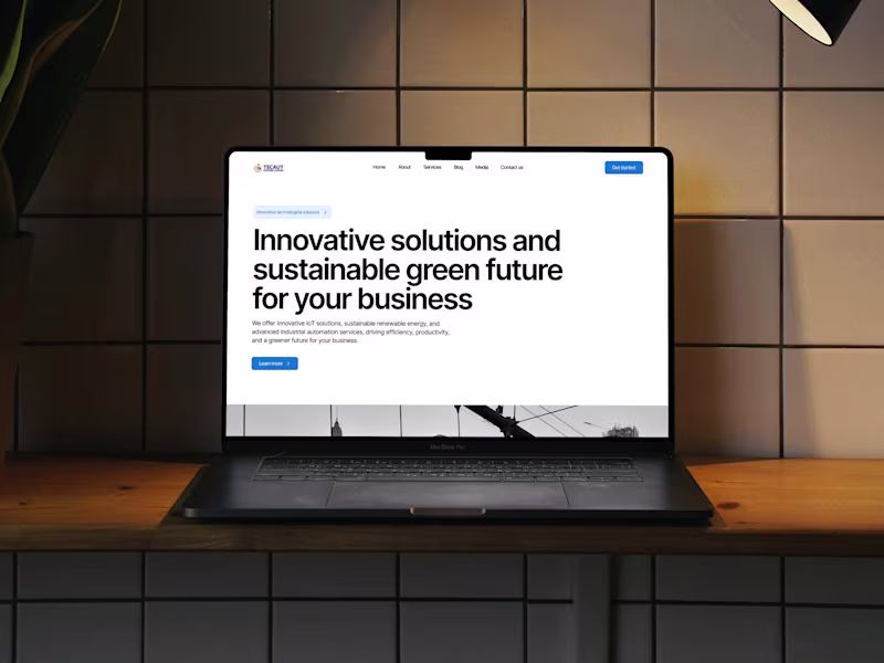 Cover image for Tecaut Systems Landing Page Redesign