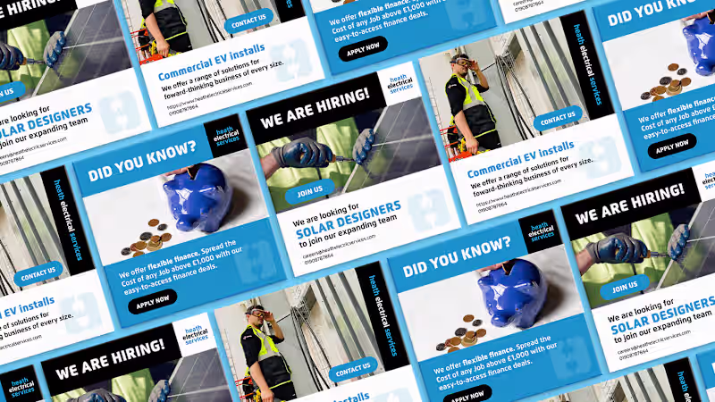 Cover image for HES Social Media Redesign on Behance