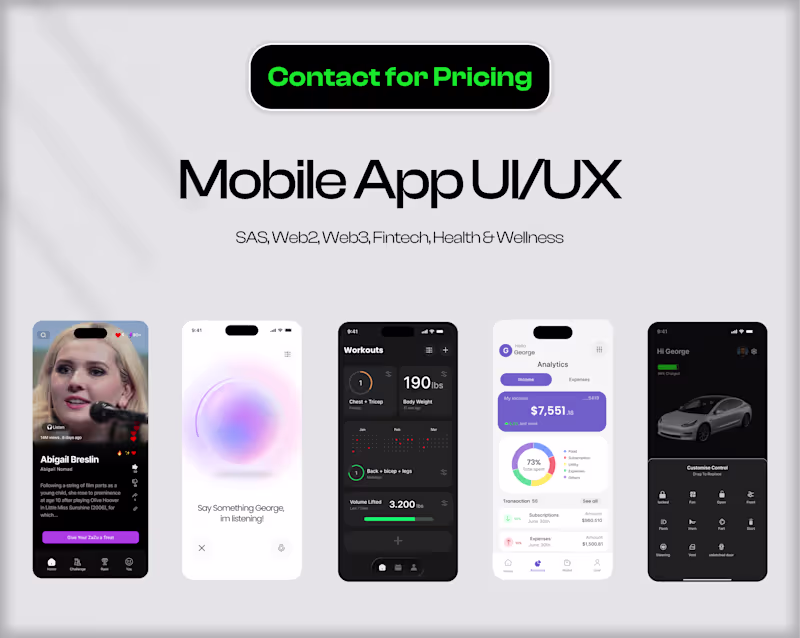 Cover image for Mobile App Design (UIUX)