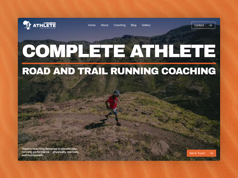 Cover image for Framer Web Design for Complete Athlete
