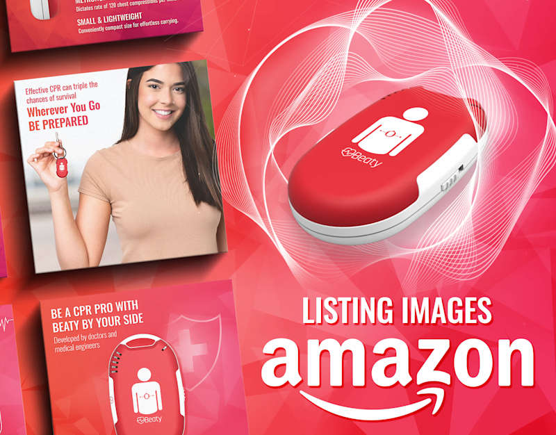 Cover image for Amazon Listing Images | CPR Feedback Device