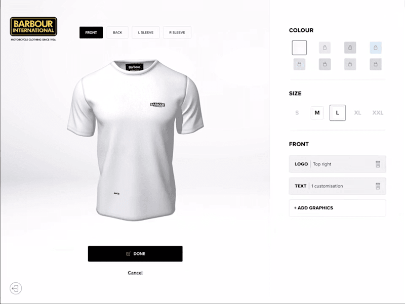 Cover image for 3D T-shirt Customiser