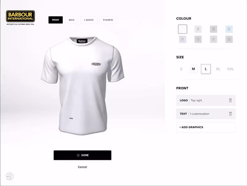 Cover image for 3D T-shirt Customiser