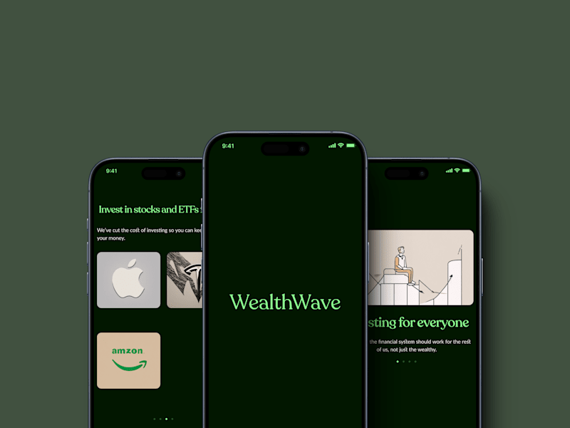 Cover image for Mobile App Redesign for WealthWave