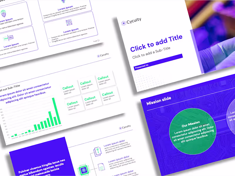 Cover image for Branding | Pitch Deck | Iconography Library | Motion Graphics