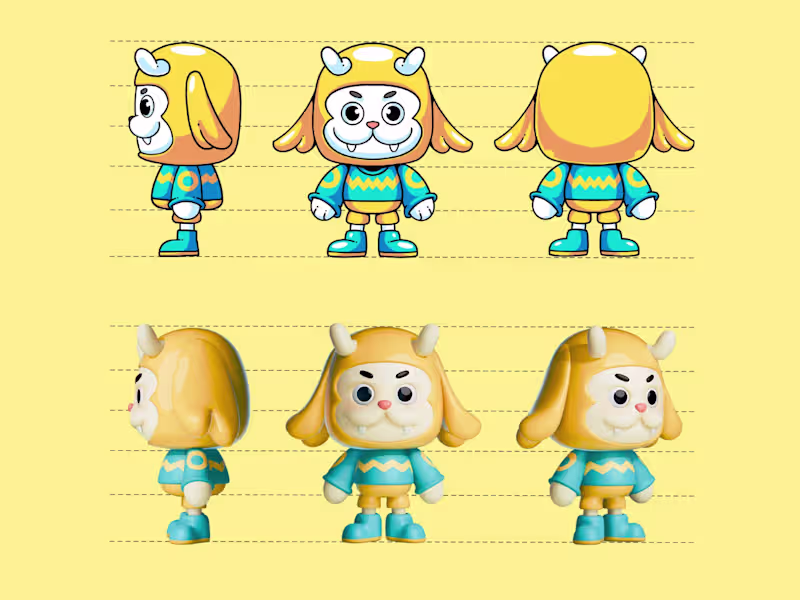 Cover image for Character Design - Illustration