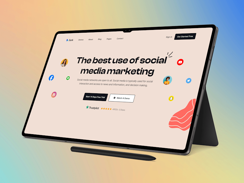 Cover image for Landing Page on Framer