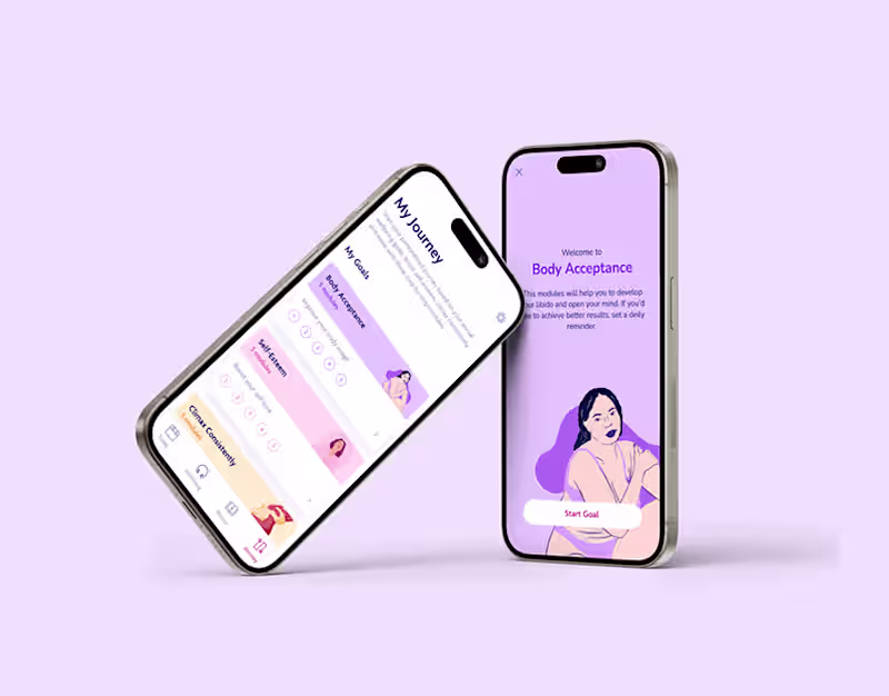 Cover image for Emjoy - Your Journey to Female Pleasure :: Behance