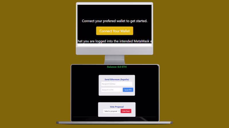 Cover image for dApp Web3 App