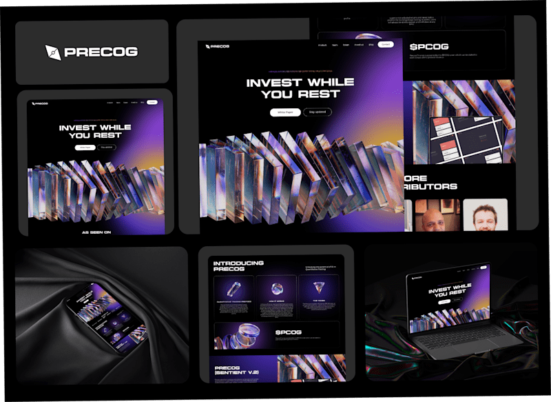 Cover image for Precog Modern Webflow Website Development