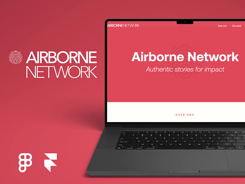Cover image for Airborne - Branded Podcast Studio (Framer)