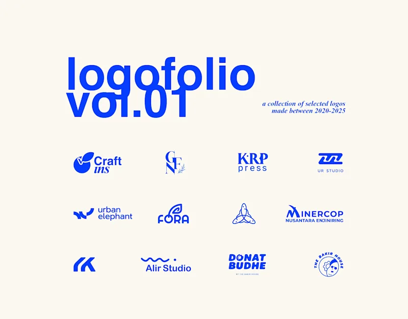 Cover image for Logofolio Vol. 01 - Curated Logos, Marks, and Badges