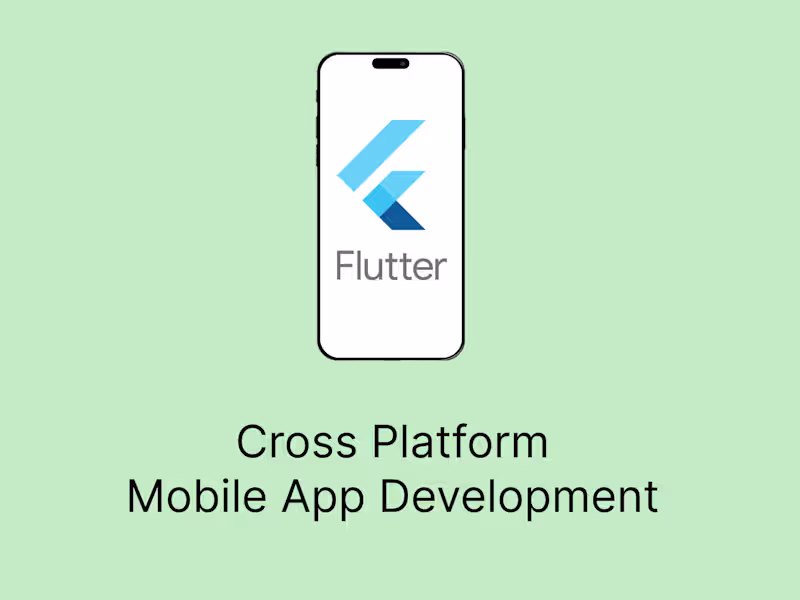 Cover image for Cross-platform mobile apps in Flutter