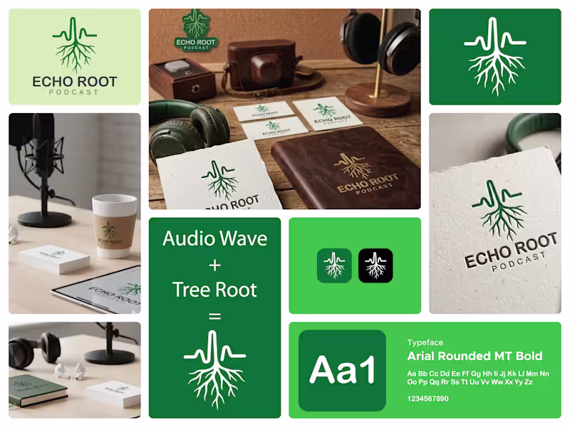 Cover image for This logo for Echo Root