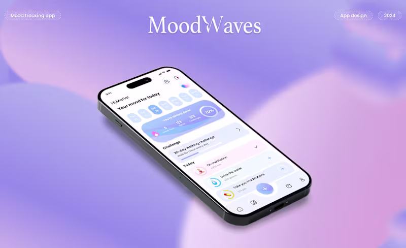 Cover image for Mood Tracking App & UI/UX Design