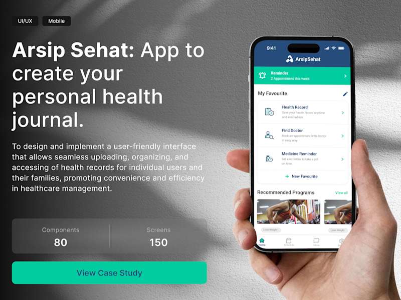 Cover image for 💊 Arsip Sehat: Paperless Patients, Simplifying Medical Records 