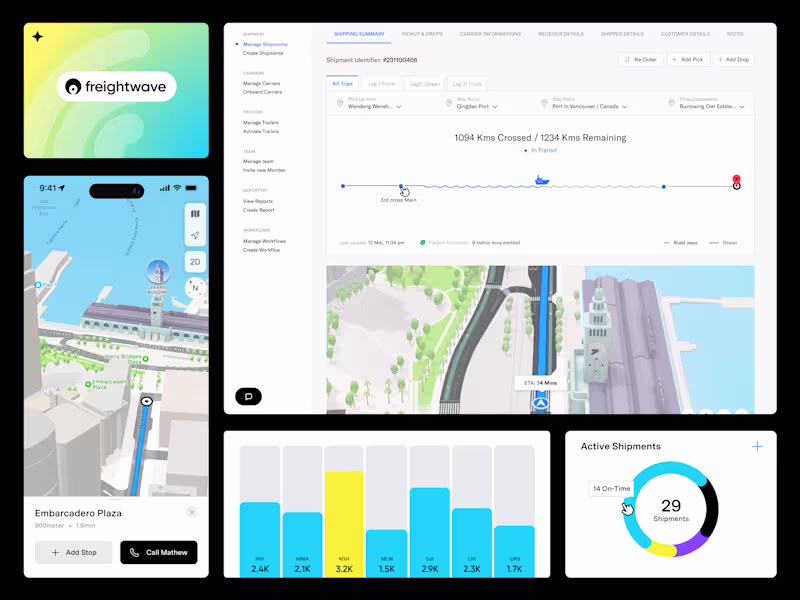 Cover image for Freight Wave Redesign