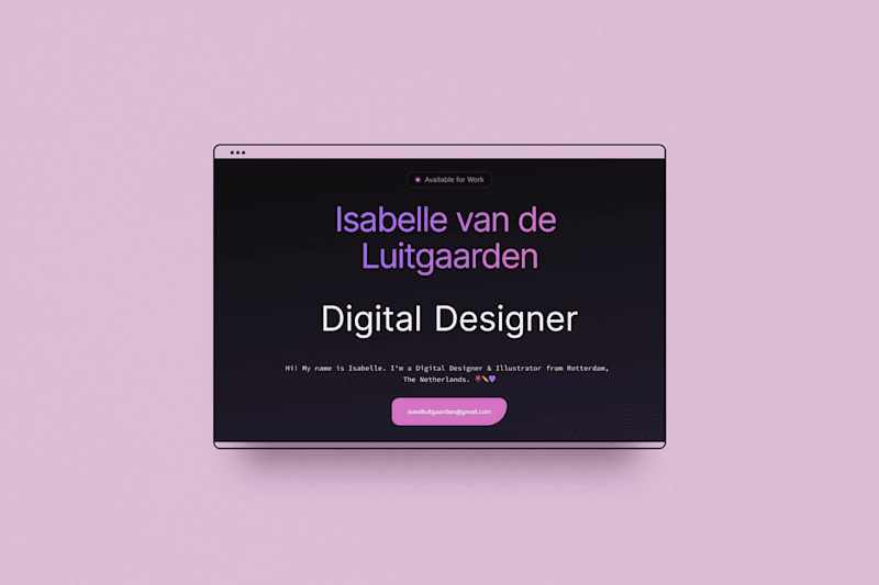 Cover image for My Portfolio ✨