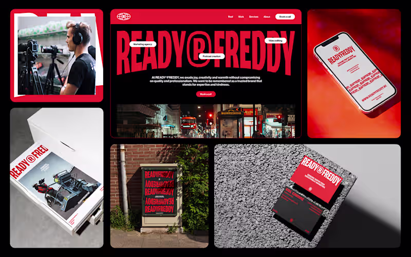 Cover image for ReadyFreddy - Brand Identity