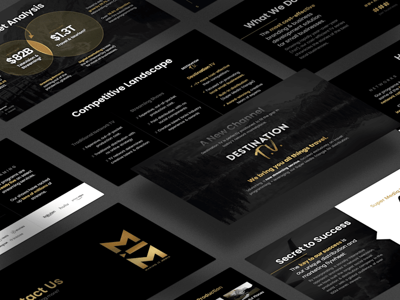 Cover image for Emmy-winning TV Show Pitch Deck