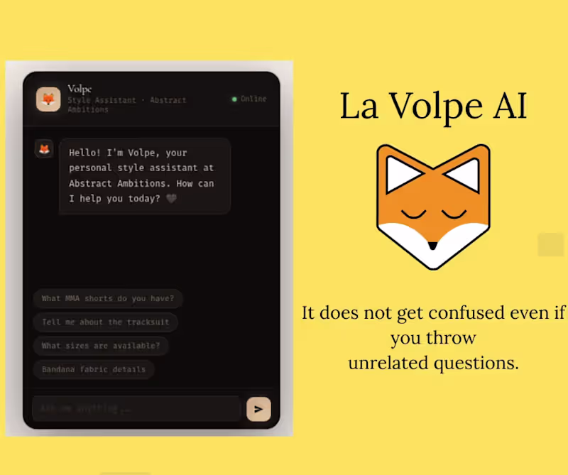 Cover image for AI powered chatbot for your website