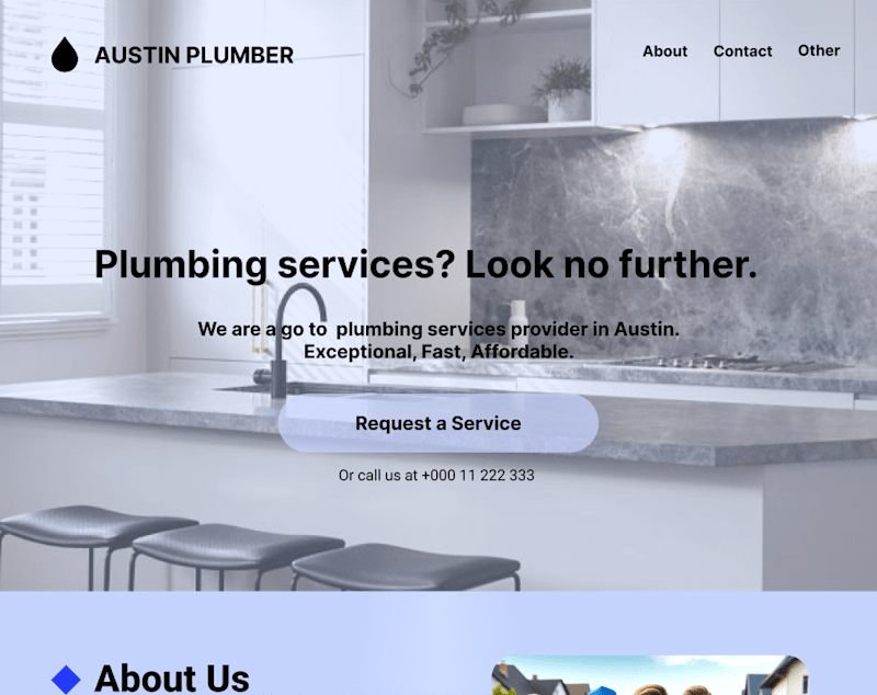 Cover image for Plumbing Website Design