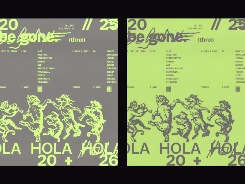 Cover image for 2025 be gone; Hola 2026 Wishing you all a great new year ✨