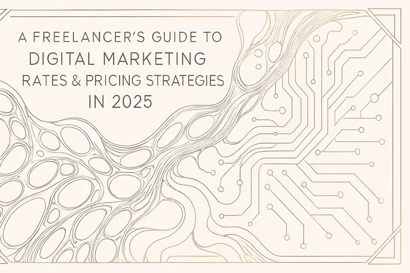 Cover image for A Freelancer's Guide to Digital Marketing Rates & Pricing Strategies in 2025