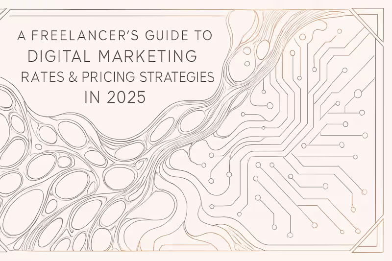 Cover image for A Freelancer's Guide to Digital Marketing Rates & Pricing Strategies in 2025
