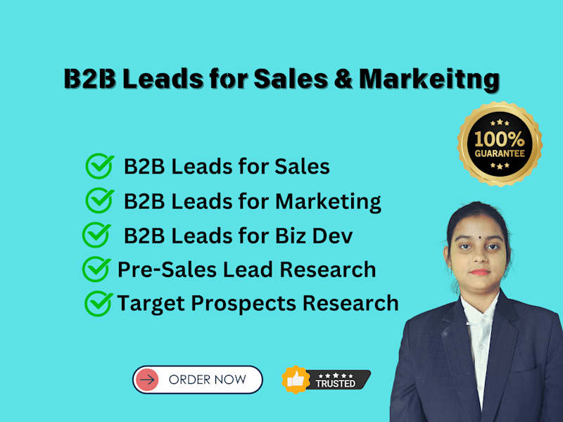 Cover image for B2B Lead Generation for Sales & Marketing Professionals