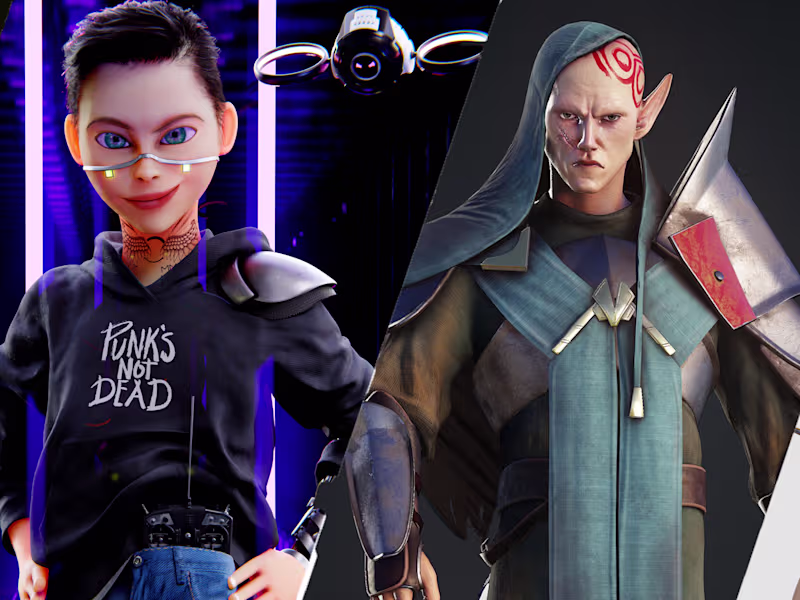 Cover image for High-Quality 3DGame Art & Asset Creation for PC and Mobile Games