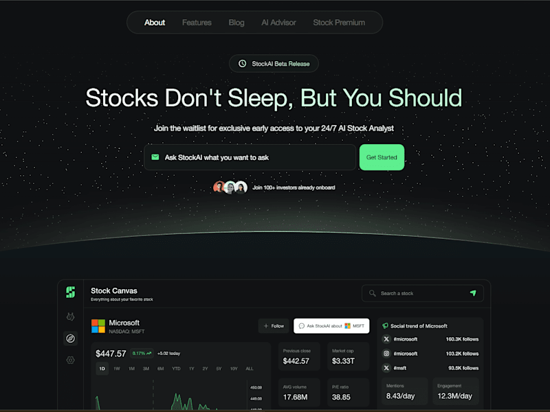 Cover image for Stock AI