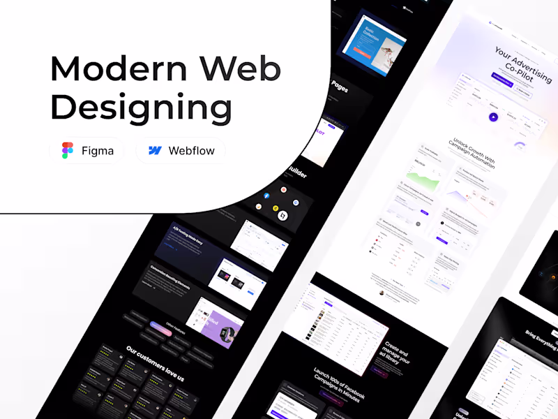 Cover image for Crafting Beautiful High-Performing Websites with Figma & Webflow