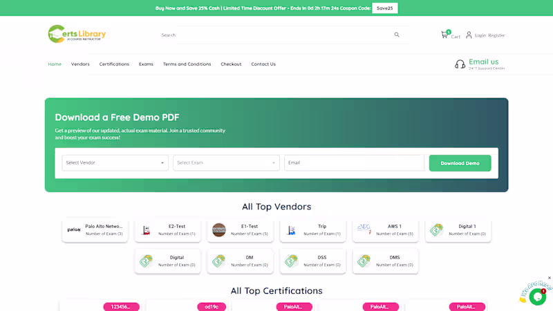 Cover image for I recently had the opportunity to work on CertsLibrary, a pl...