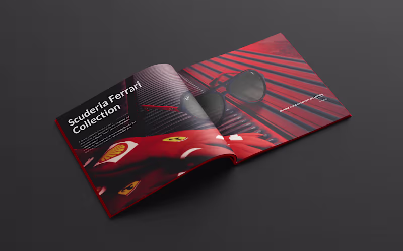 Cover image for Ray-Ban Catalog Design