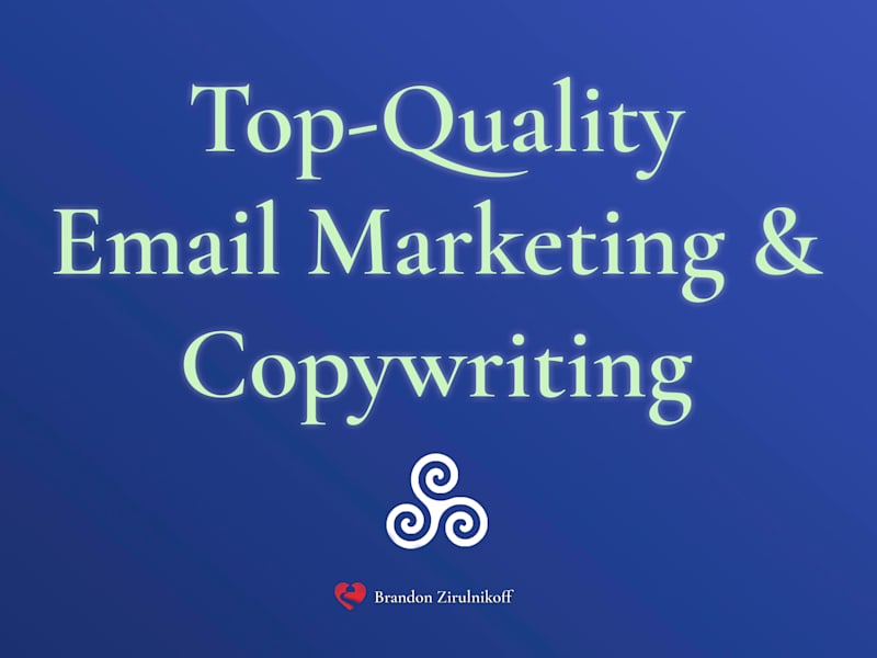 Cover image for Top-Quality Email Marketing & Copywriting
