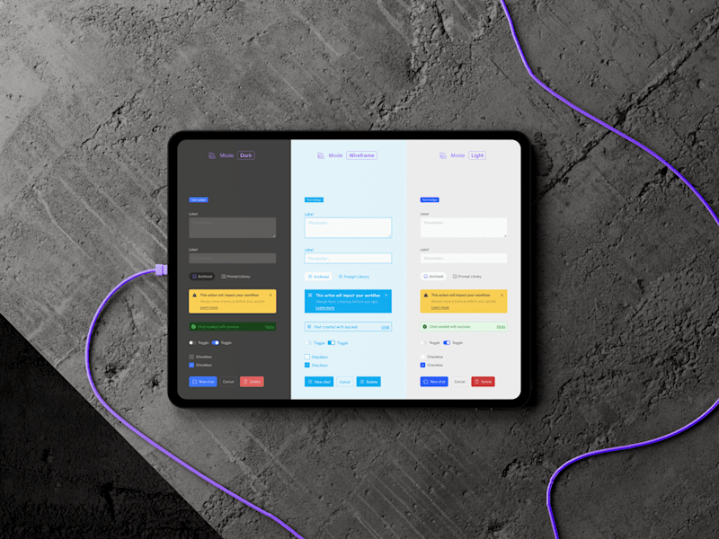 Cover image for Design system for AI product