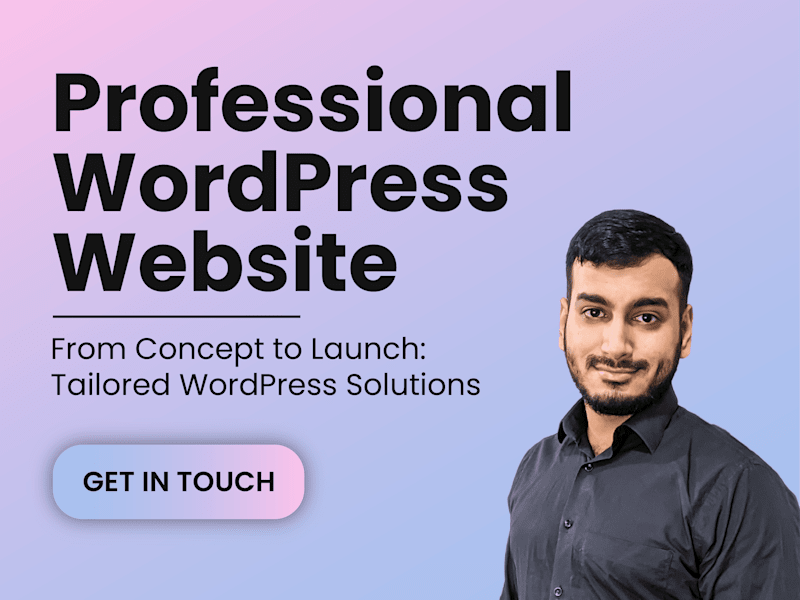 Cover image for Professional WordPress Website